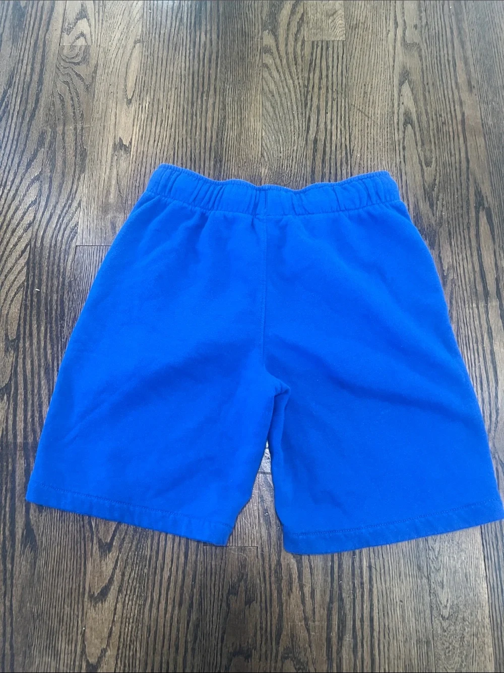 Old Navy Royal Blue Drawstring Athletic Shorts with Basketball Patch